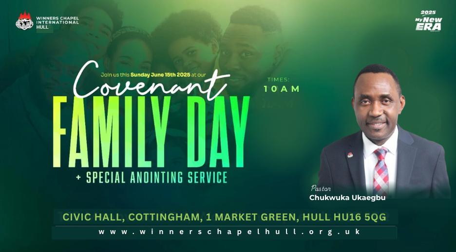 Winners Chapel International Hull - Sunday Service, June 2025